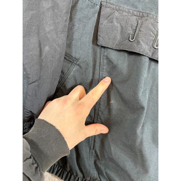 VTG Y2K Nike Air Jordan Anorak Windbreaker Jacket Men XL 1/2 Zip Sportswear RARE - Picture 4 of 7